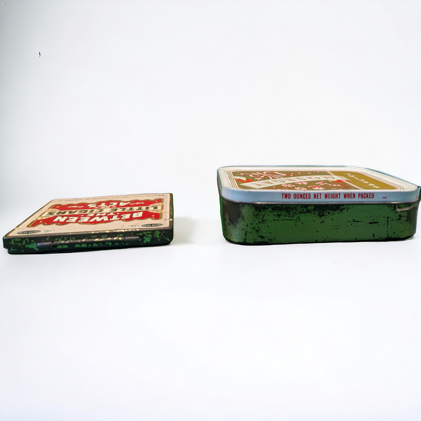 Vintage Tobacco Tins - Nosegay, Between The Acts Little Cigars