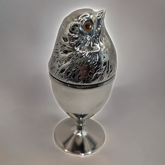 Antique Silver Plated Egg Warmer